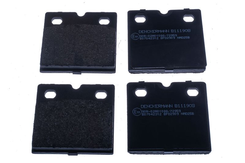 DENCKERMANN B111908 Brake Pad Set, disc brake