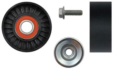 Tensioner Pulley, V-ribbed belt DENCKERMANN P200018