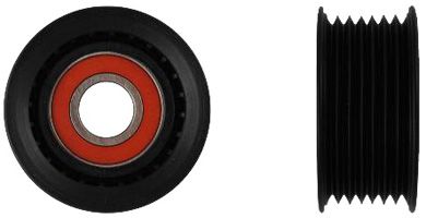 Tensioner Pulley, V-ribbed belt DENCKERMANN P200026