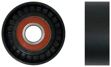 Tensioner Pulley, V-ribbed belt DENCKERMANN P210009
