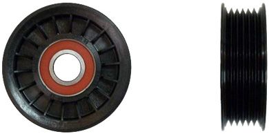 Tensioner Pulley, V-ribbed belt DENCKERMANN P216010