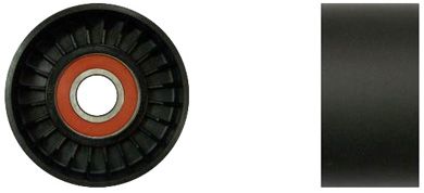 Tensioner Pulley, V-ribbed belt DENCKERMANN P216016