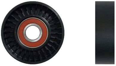 Tensioner Pulley, V-ribbed belt DENCKERMANN P222002