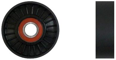 Tensioner Pulley, V-ribbed belt DENCKERMANN P222012