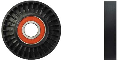 Tensioner Pulley, V-ribbed belt DENCKERMANN P228001