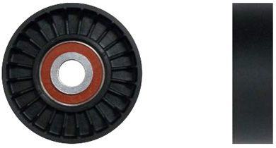 Tensioner Pulley, V-ribbed belt DENCKERMANN P254004