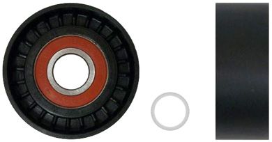 Tensioner Pulley, V-ribbed belt DENCKERMANN P258001