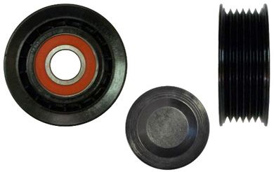 Deflection/Guide Pulley, V-ribbed belt DENCKERMANN P316003