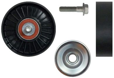Deflection/Guide Pulley, V-ribbed belt DENCKERMANN P328001