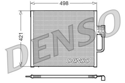 Condenser, air conditioning DENSO DCN05015
