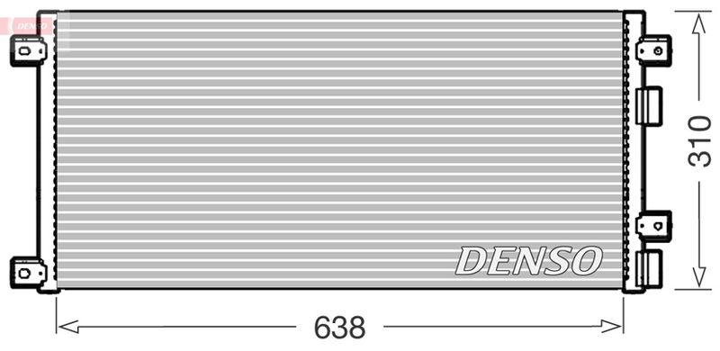 DENSO DCN12006 Condenser, air conditioning