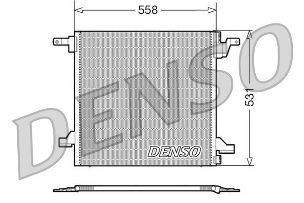 DENSO DCN17022 Condenser, air conditioning