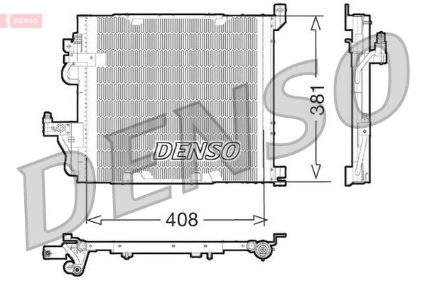 DENSO DCN20012 Condenser, air conditioning