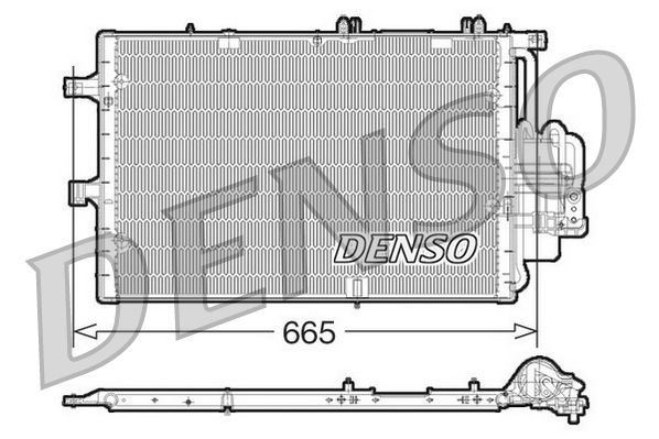 DENSO DCN20017 Condenser, air conditioning