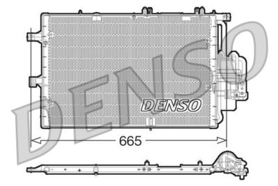 Condenser, air conditioning DENSO DCN20017