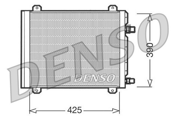 DENSO DCN23004 Condenser, air conditioning