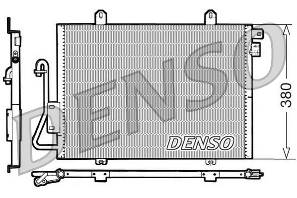 DENSO DCN23006 Condenser, air conditioning
