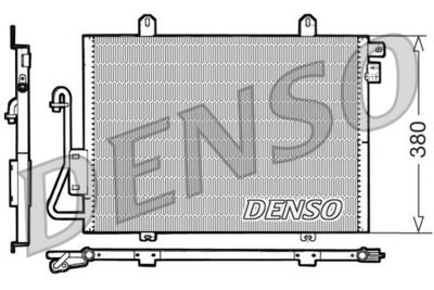 Condenser, air conditioning DENSO DCN23006
