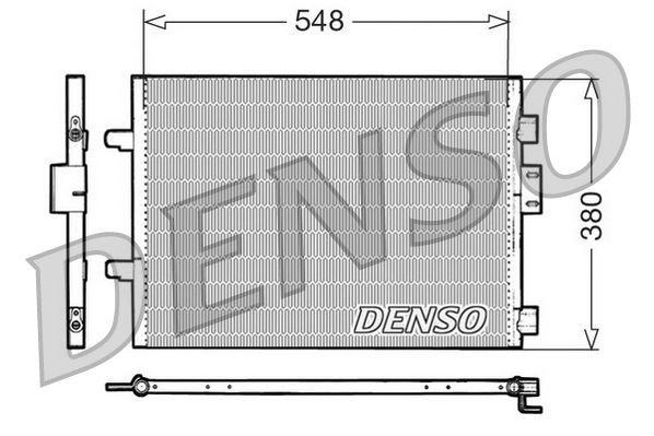 DENSO DCN23007 Condenser, air conditioning