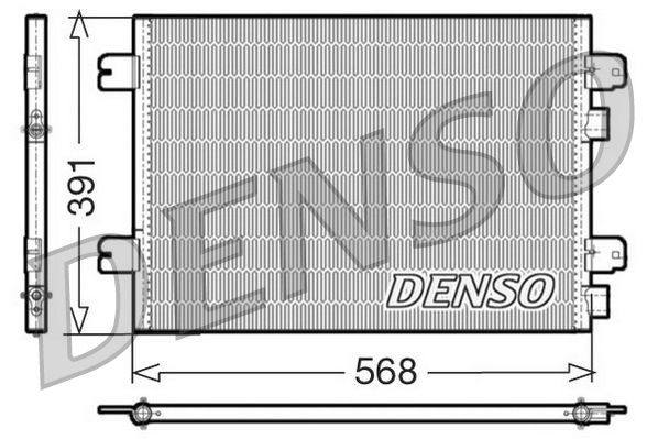 DENSO DCN23011 Condenser, air conditioning