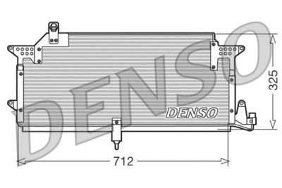 Condenser, air conditioning DENSO DCN32005