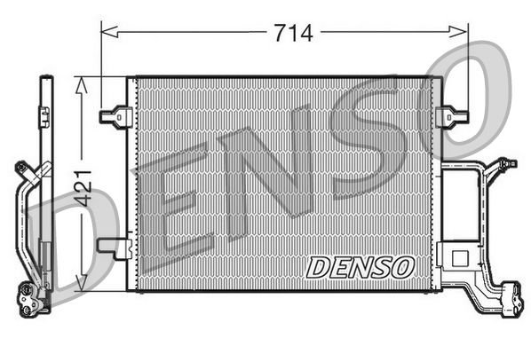 DENSO DCN32019 Condenser, air conditioning