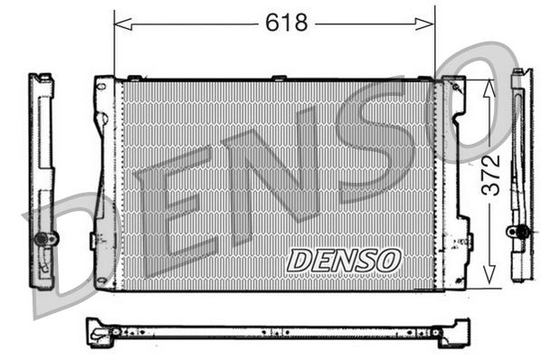DENSO DCN33006 Condenser, air conditioning