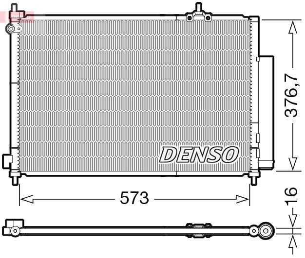 DENSO DCN40031 Condenser, air conditioning