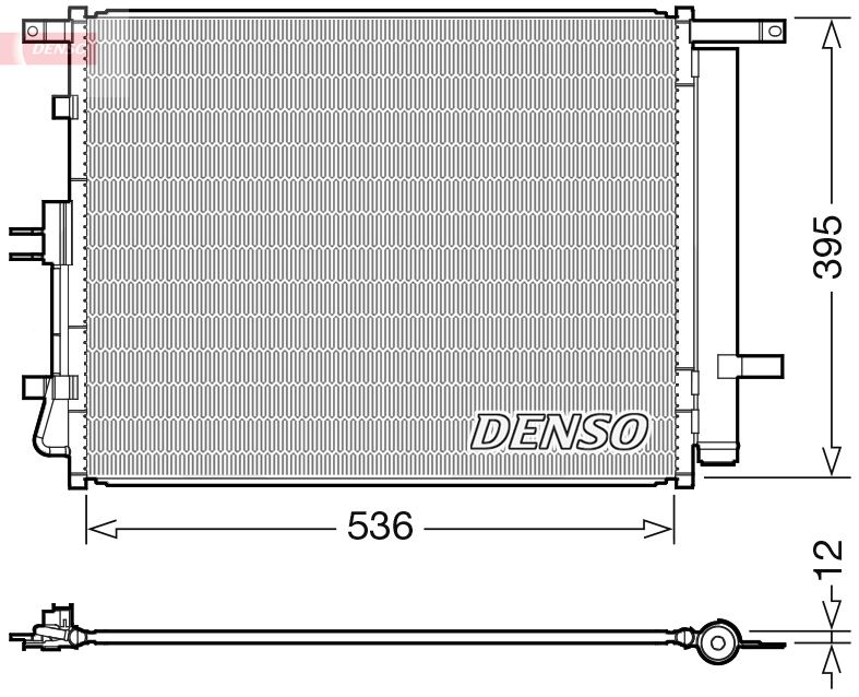 DENSO DCN43002 Condenser, air conditioning