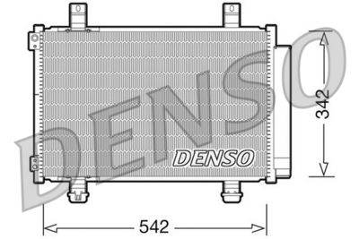 Condenser, air conditioning DENSO DCN47005