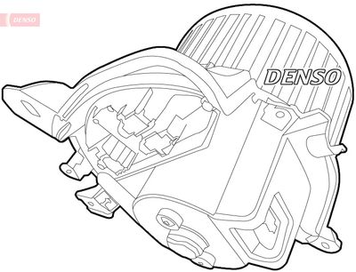 Interior Blower DENSO DEA01012