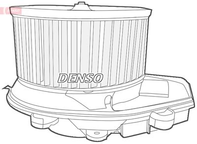 Interior Blower DENSO DEA02002
