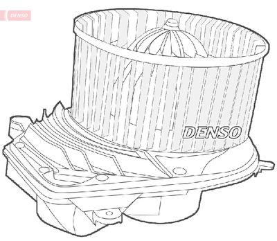 Interior Blower DENSO DEA02003
