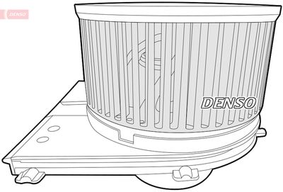 Interior Blower DENSO DEA02004