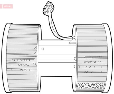 Interior Blower DENSO DEA05003