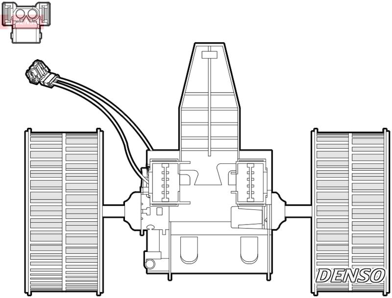 DENSO DEA05009 Interior Blower