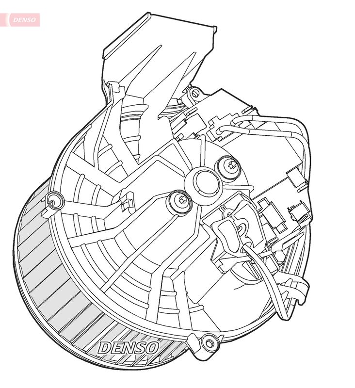 DENSO DEA07003 Interior Blower