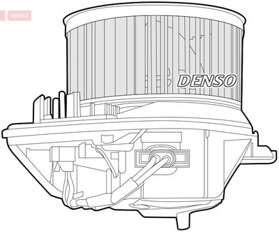 Interior Blower DENSO DEA07005