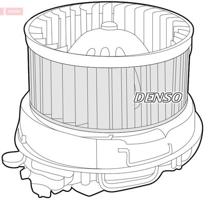 Interior Blower DENSO DEA07007