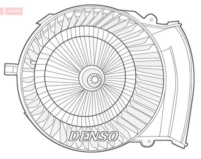 Interior Blower DENSO DEA07021