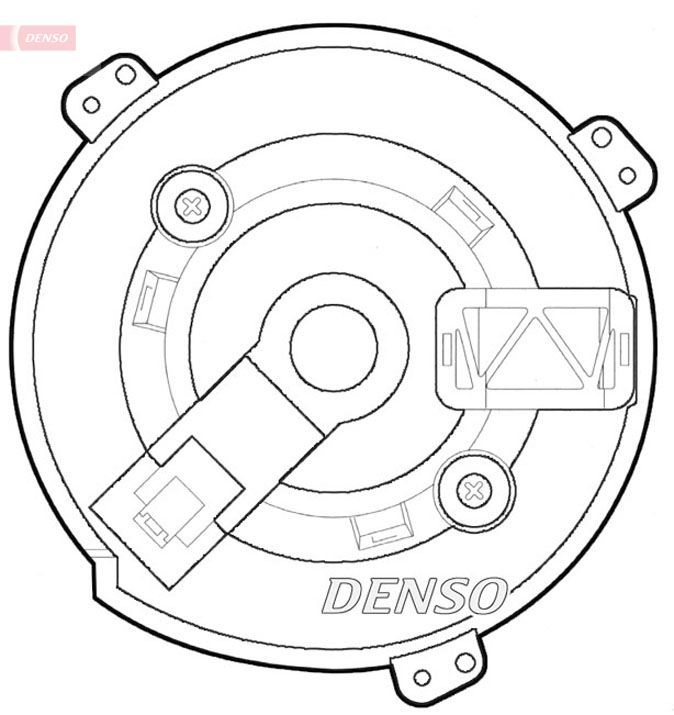 DENSO DEA09020 Interior Blower
