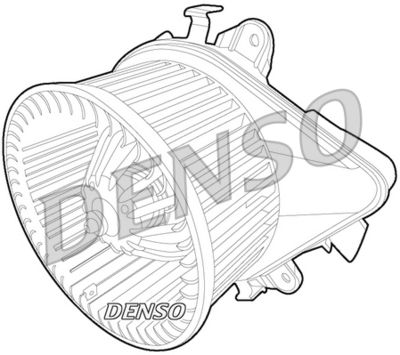 Interior Blower DENSO DEA09033