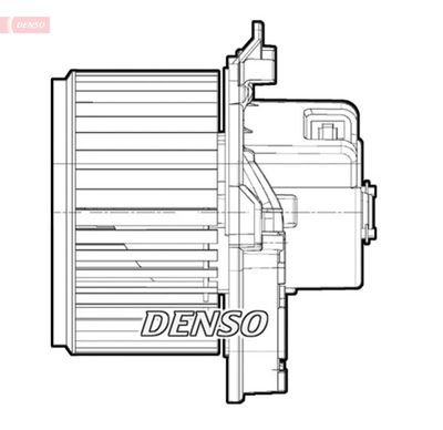 Interior Blower DENSO DEA09071