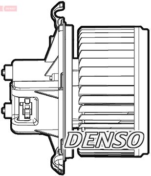 Interior Blower DENSO DEA09073