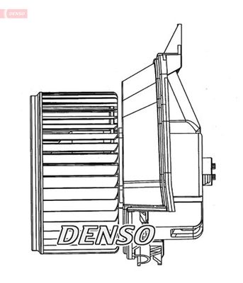 Interior Blower DENSO DEA09200