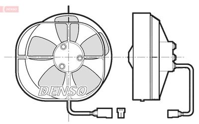 Interior Blower DENSO DEA09204