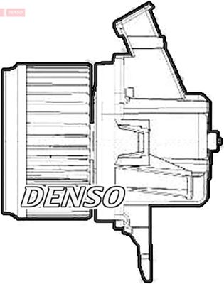 Interior Blower DENSO DEA09208