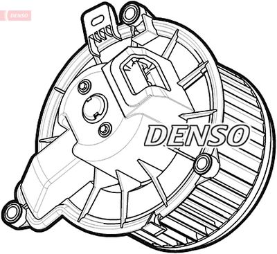 Interior Blower DENSO DEA12007