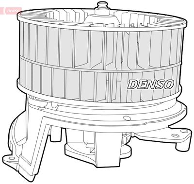 Interior Blower DENSO DEA17004