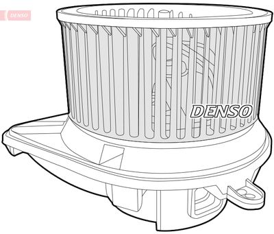 Interior Blower DENSO DEA17011